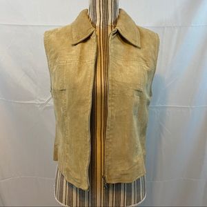 Vintage Saguaro Genuine Leather Vest